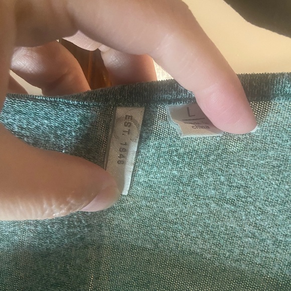 Studded Heathered Butterfly Shirt - Picture 3 of 5